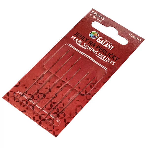 Set bisernih igala za šivanje - 10-13, 6 kom