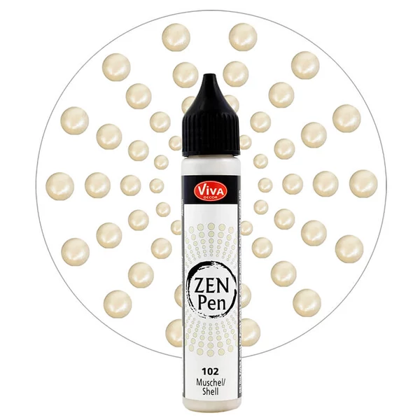 Zen Pen olovka za točkice, 28 ml - školjka