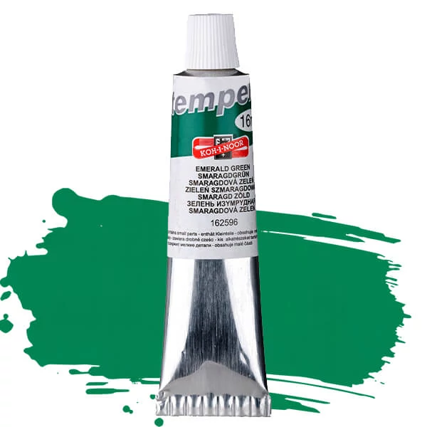 KOH-I-NOOR tempera, 16 ml - smaragdno zelena