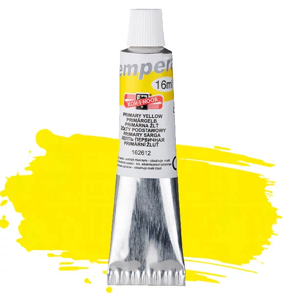 KOH-I-NOOR tempera, 16 ml - primarno žuta
