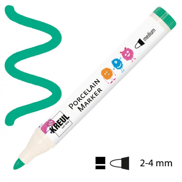 Porcelánfilc, Porcelain Marker - 23 sötétzöld