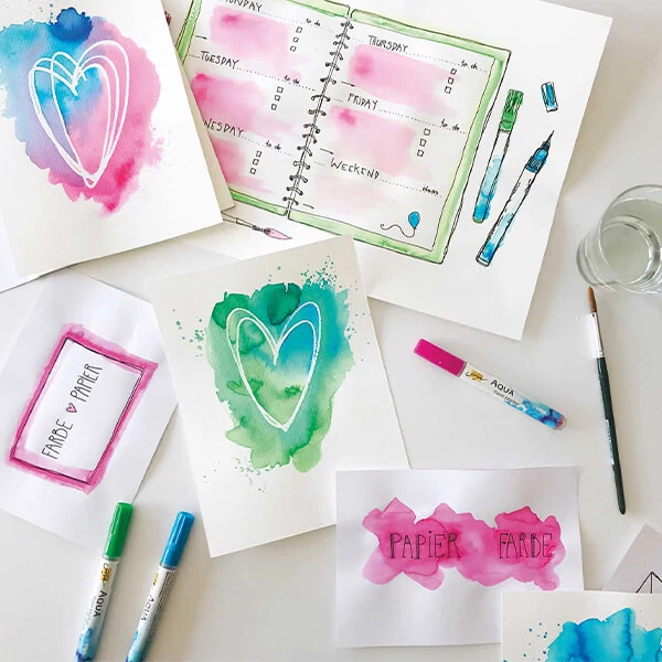 Set markera Paper Love, Kreul, 5 kom