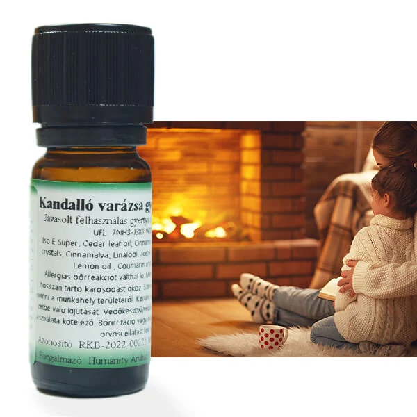 Eterično ulje za svijeće, 10 ml - miris za kamin šarm svijeća