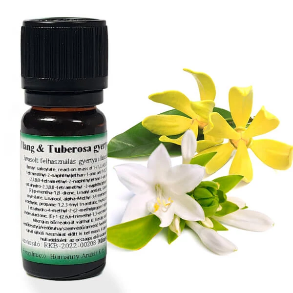 Eterično ulje za svijeće, 10 ml - miris za svijeće ylang-ylang i tuberoza