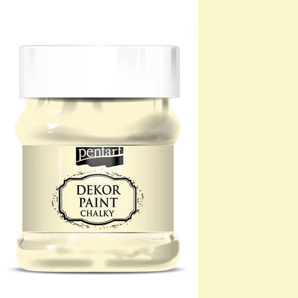 Pentart Dekor Paint Chalky kredna boja, 230 ml - slonovača