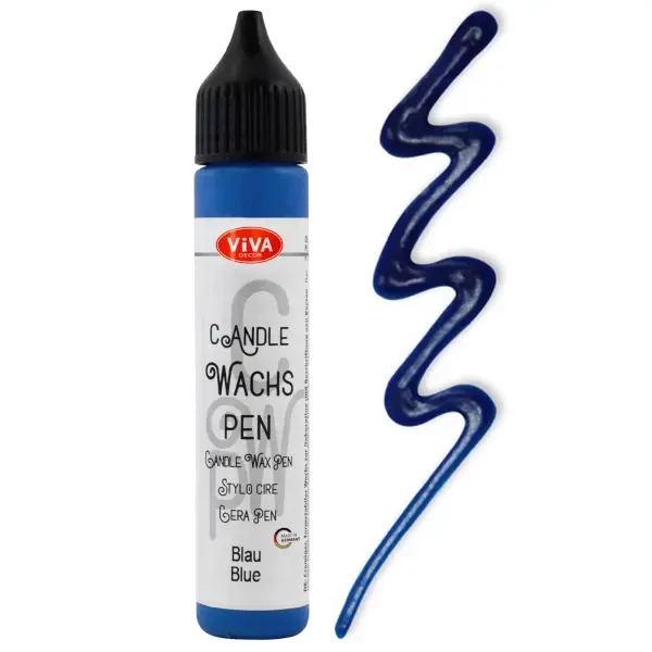Olovka za bojanje svijeća, 28 ml - plava