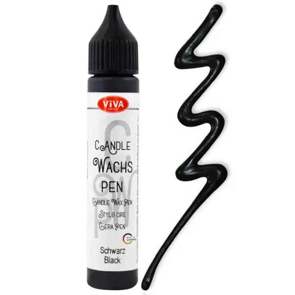 Olovka za bojanje svijeća, 28 ml - crna