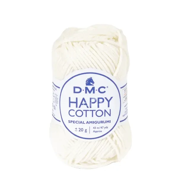 Amigurumi pamučna pređa DMC Happy Cotton, 20 g - 761, slonova kost