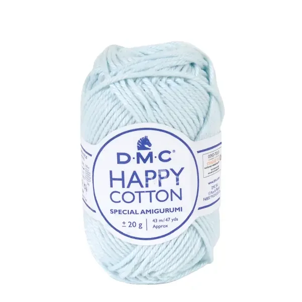 Amigurumi pamučna pređa DMC Happy Cotton, 20 g - 765, blijedoplava