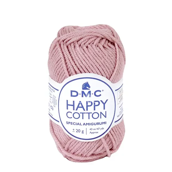 Amigurumi pamučna pređa DMC Happy Cotton, 20 g - 769, svijetlo ljubičasta