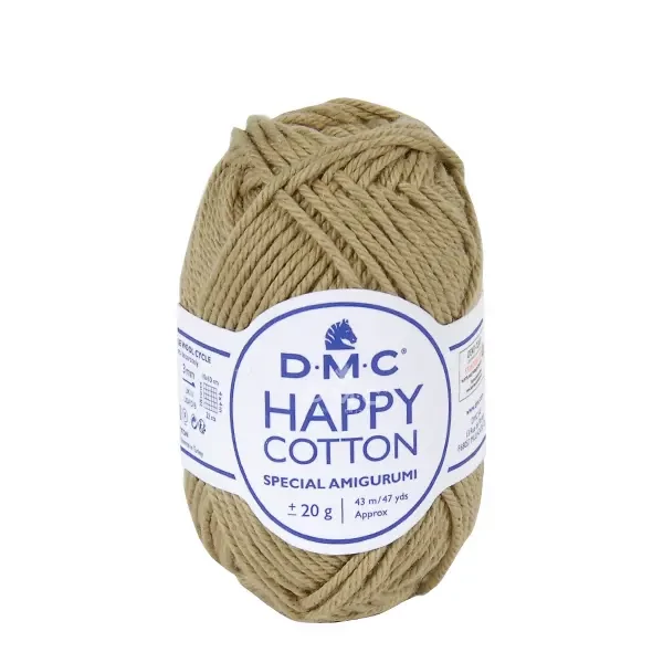 Amigurumi pamučna pređa DMC Happy Cotton, 20 g - 772, lješnjak