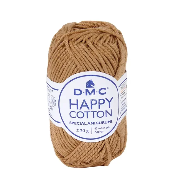 Amigurumi pamučna pređa DMC Happy Cotton, 20 g - 776, svijetlosmeđa