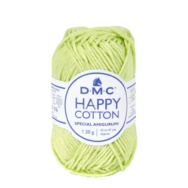 Amigurumi pamučna pređa DMC Happy Cotton, 20 g - 778, vapno