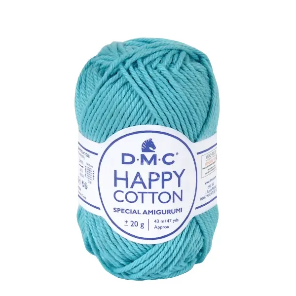 Amigurumi pamučna pređa DMC Happy Cotton, 20 g - 785, plava voda