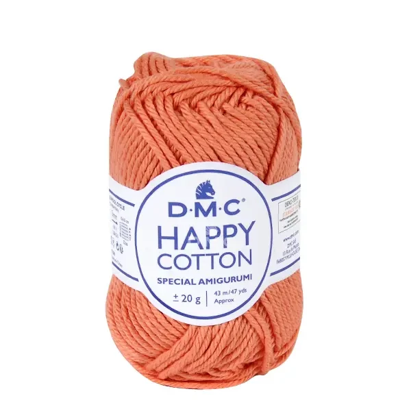 Amigurumi pamučna pređa DMC Happy Cotton, 20 g - 793, cvijet breskve