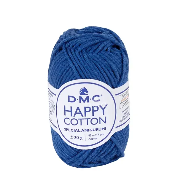 Amigurumi pamučna pređa DMC Happy Cotton, 20 g - 798, tamnoplava
