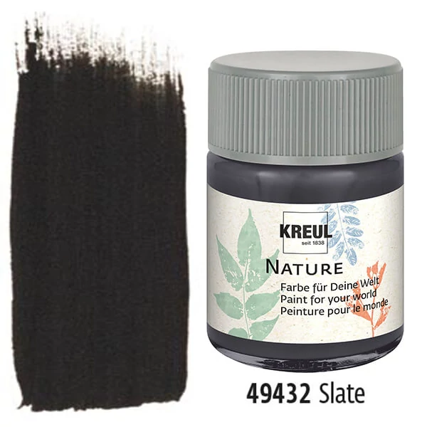 Kreul Nature természetes, ökológiai festék, 50 ml - slate