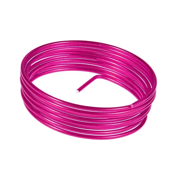 Aluminijska žica, 2 mm, 2 m - pink
