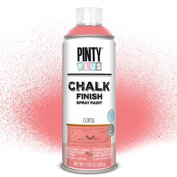 Kredna boja u spreju, Chalk Paint, Pinty Plus - koralj