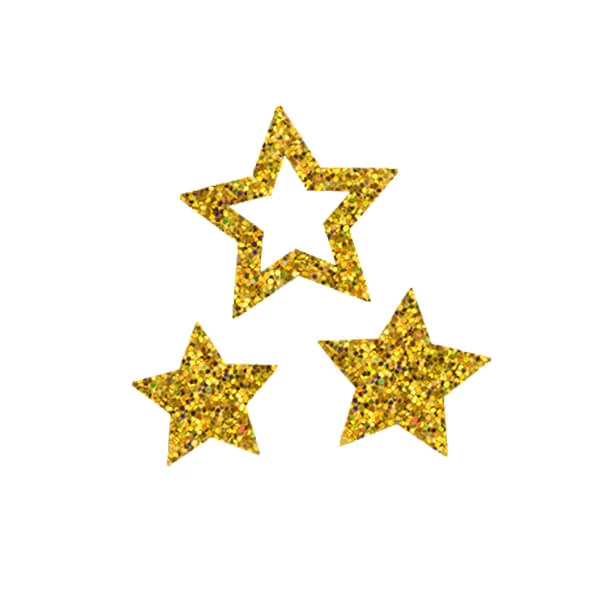 Tattoo šablona, samoljepljiva šablona - Star 03