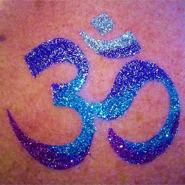 Tattoo šablona, samoljepljiva šablona - OM (aum) 01