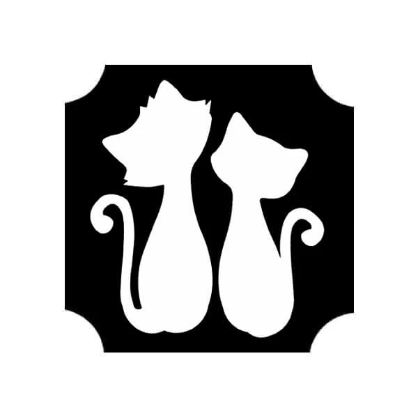 Tattoo šablona, samoljepljiva šablona - Cat 06
