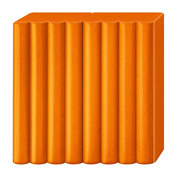FIMO Effect pečena glina, 57 g - metalik narančasti (8010-41)