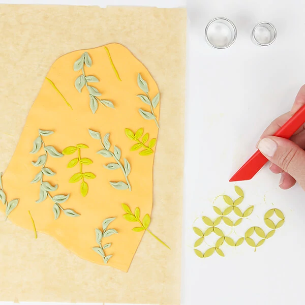 Fimo Soft set pečena glina, 4x25 g - Sheet design, Slab Design