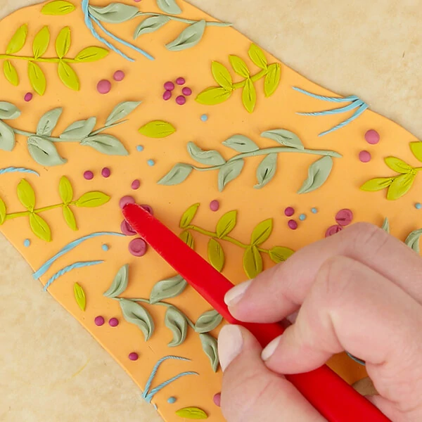 Fimo Soft set pečena glina, 4x25 g - Sheet design, Slab Design