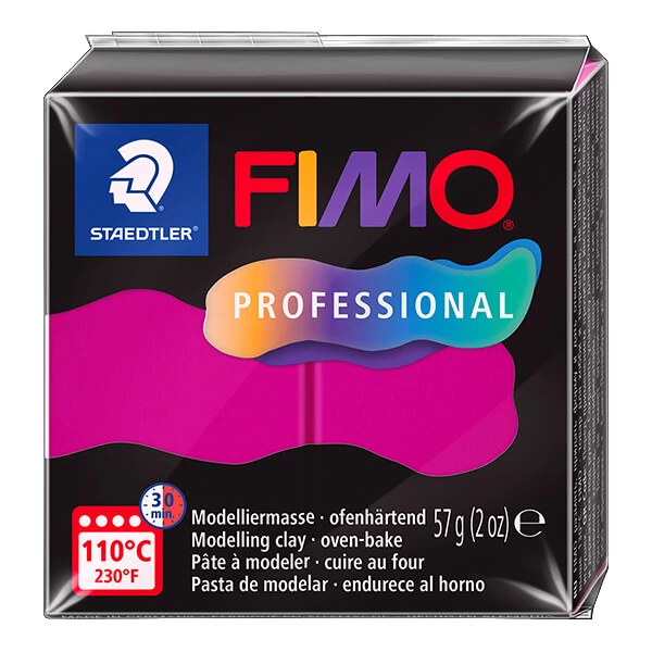 FIMO Professional pečena glina, 57 g - magenta (8040-210)