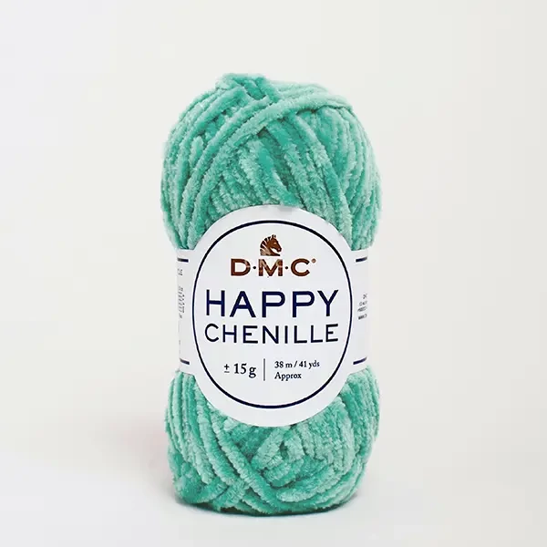 Amigurumi pređa za šenil DMC Happy Chenille, 15 g - 30, tirkizno plava