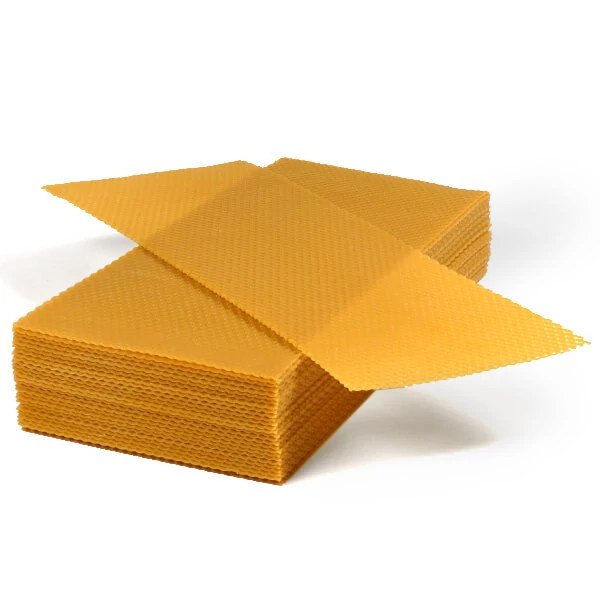 List pčelinjeg voska 15x40 cm, prirodni