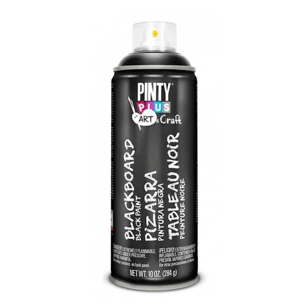 Boja za ploču u spreju, Pinty Plus Art, 400 ml - crna