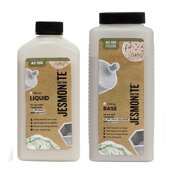 Jesmonite BOX DUOSET AC100 sustav akrilne smole - 500 ml tekućine + 1250 g mineralnog praha
