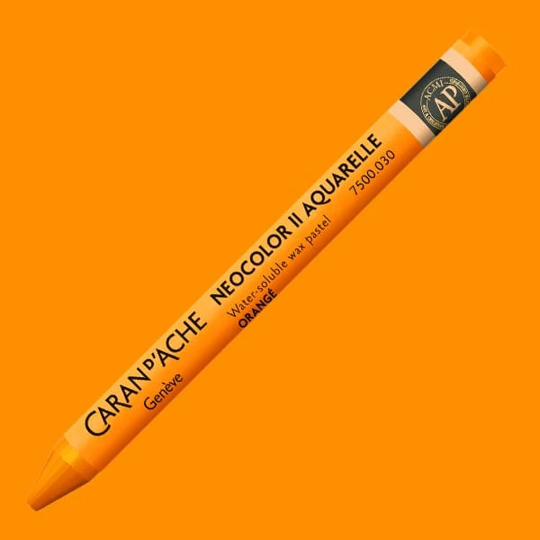 Caran d'Ache Neocolor II akvarel kreda - 030, orange