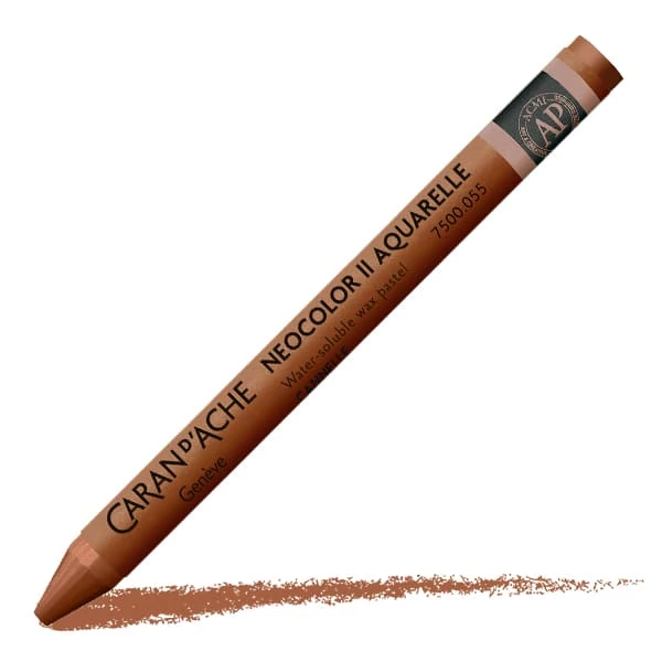 Caran d'Ache Neocolor II akvarel kreda - 055, cimet