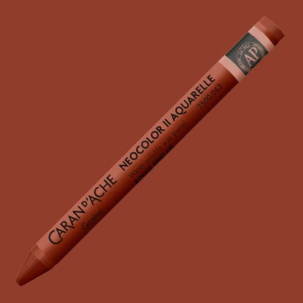 Caran d'Ache Neocolor II akvarel kreda - 063, engleska crvena