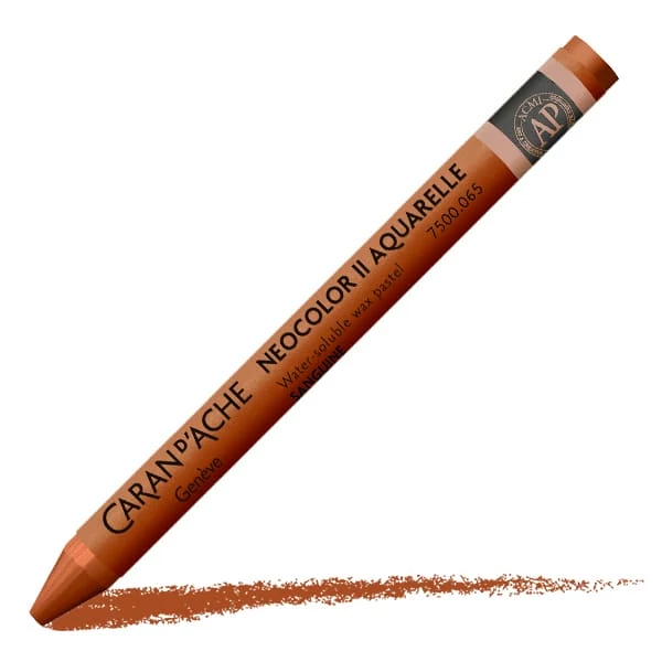 Caran d'Ache Neocolor II akvarel kreda - 065, crvenkasta