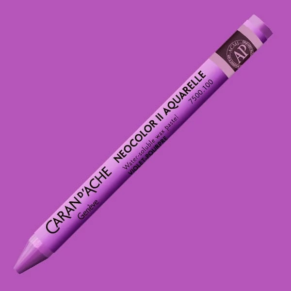 Caran d'Ache Neocolor II akvarel kreda - 100, ljubičasto ljubičasta