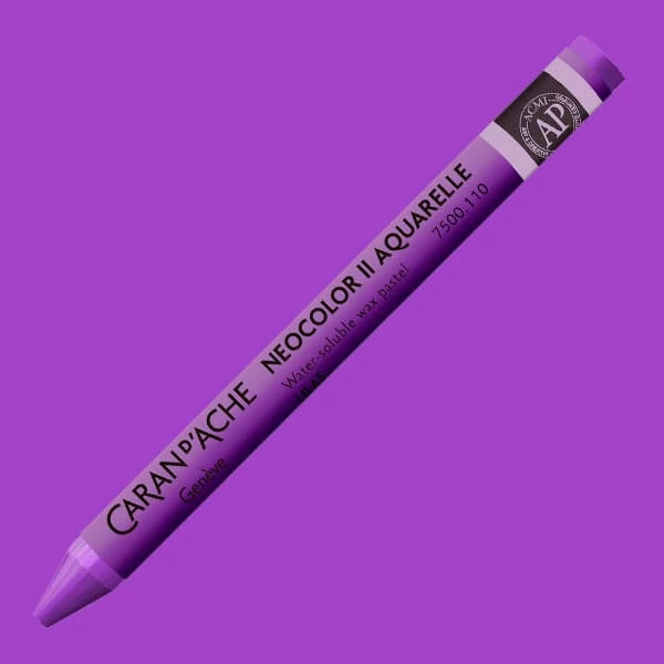 Caran d'Ache Neocolor II akvarel kreda - 110, lila