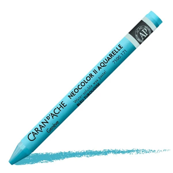 Caran d'Ache Neocolor II akvarel kreda - 171, turquoise blue