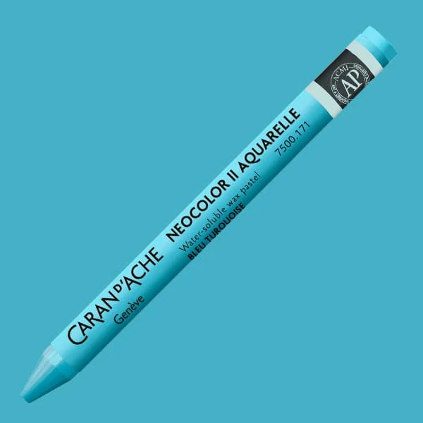 Caran d'Ache Neocolor II akvarel kreda - 171, turquoise blue