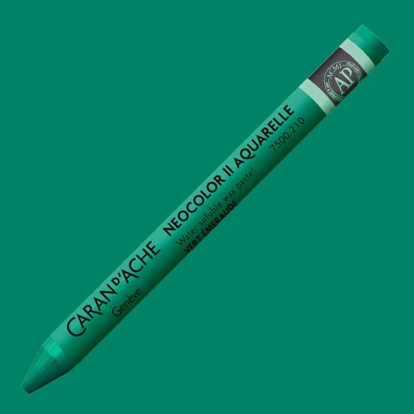 Caran d'Ache Neocolor II akvarel kreda - 210, emerald green