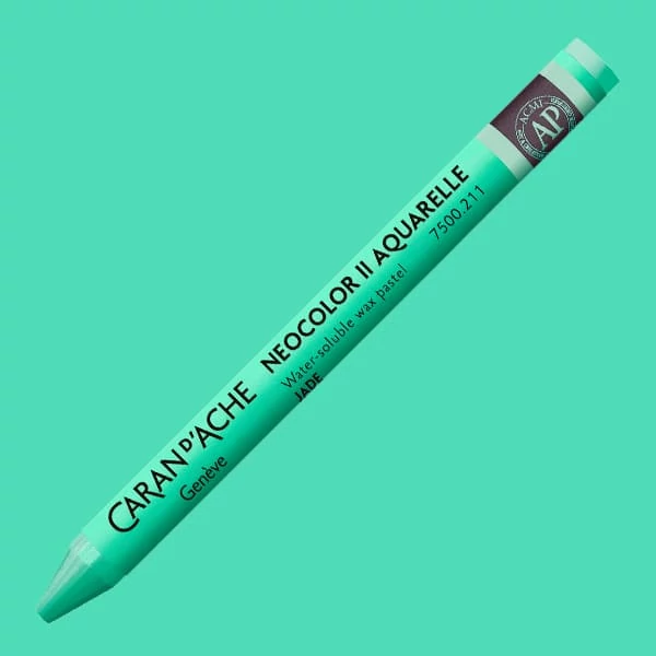 Caran d'Ache Neocolor II akvarel kreda - 211, jade green