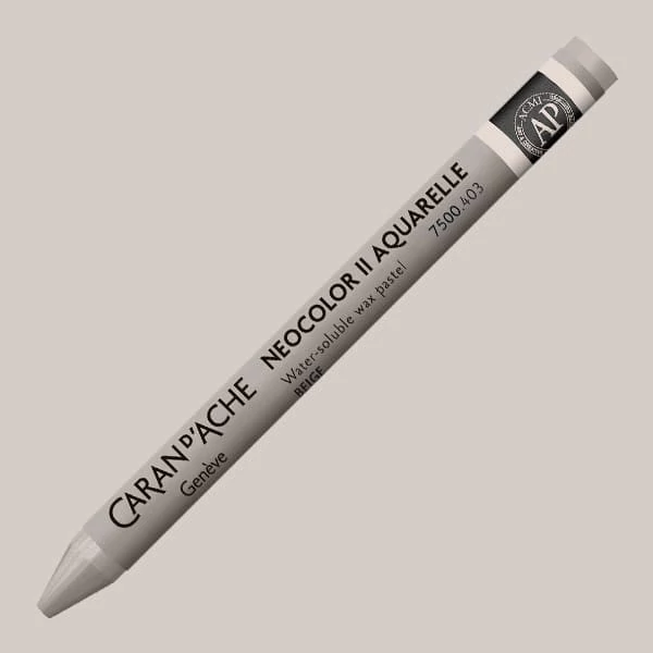 Caran d'Ache Neocolor II akvarel kreda - 403, bež