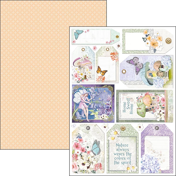 Set spomenara Ciao Bella, A4, 9 listova - Enchanted land Creative Pad