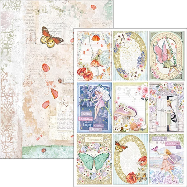 Set spomenara Ciao Bella, A4, 9 listova - Enchanted land Creative Pad