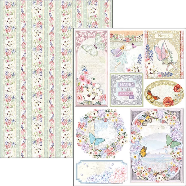 Set spomenara Ciao Bella, A4, 9 listova - Enchanted land Creative Pad