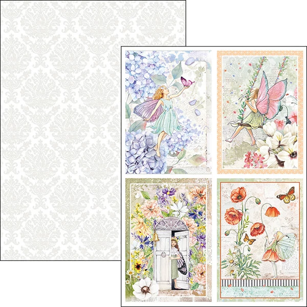 Set spomenara Ciao Bella, A4, 9 listova - Enchanted land Creative Pad