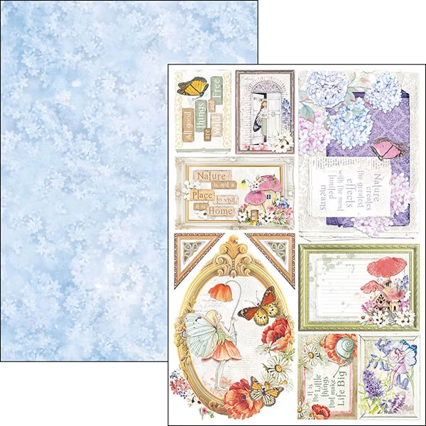 Set spomenara Ciao Bella, A4, 9 listova - Enchanted land Creative Pad